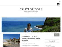 Tablet Screenshot of cristigrigore.com